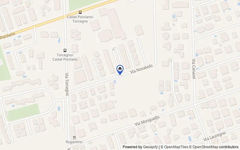 Map of the area: Via Novaledo 33, 00133, Roma, Roma