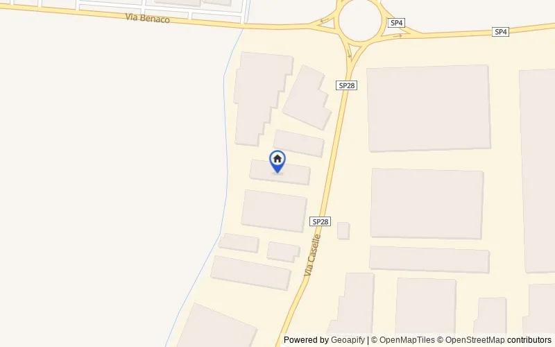 Mappa della zona: Via Caselle, 2, 25081 Bedizzole BS, Italia, Bedizzole, Brescia