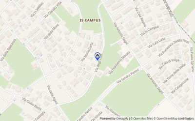Mappa della zona: Via degli Ulivi, 32, 09134 Cagliari CA, Italia, Cagliari, Cagliari