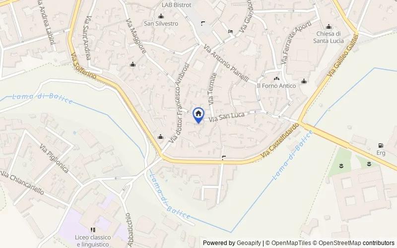 Karte der Umgebung: Corte Gentile, 70032 Bitonto BA, Italia, Bitonto, Bari