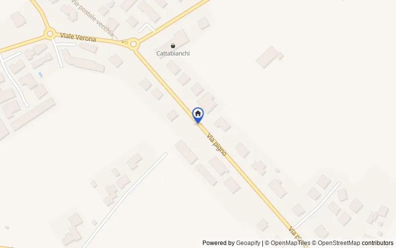 Mappa della zona: Via Pigno, 37026, Pescantina, Verona