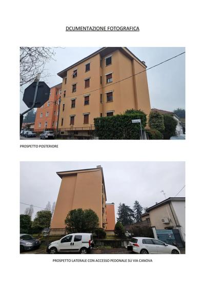 Appartamento ad uso civile abitazione, a parte di complesso condominiale, posto al piano primo e composto tre locali oltre servizi con annessa e pertinenziale cantina al piano seminterrato.