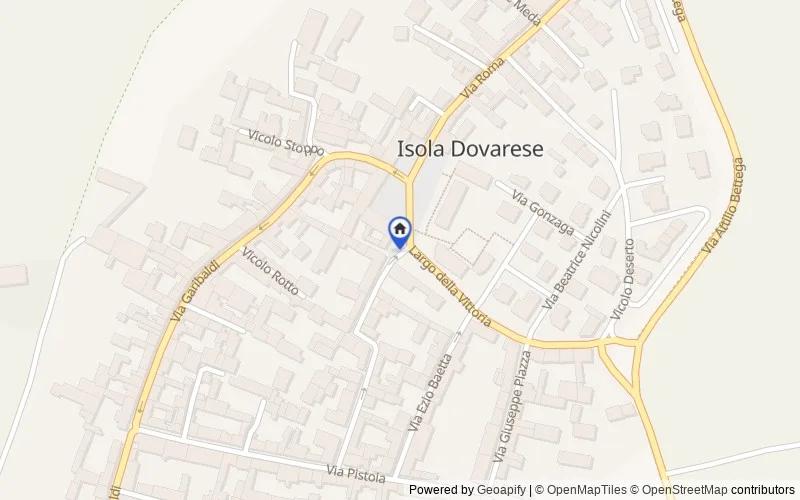 Mapa de la zona: Via Vecchia Fornace, 26031, Isola Dovarese, Cremona