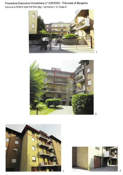 Appartamento al piano quarto, con ascensore, composto da ingresso, cucina...