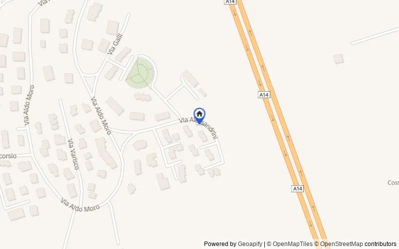 Map of the area: Via Alessandrini, 78, 62018 Potenza Picena MC, Italia, 62018, Potenza Picena, Macerata