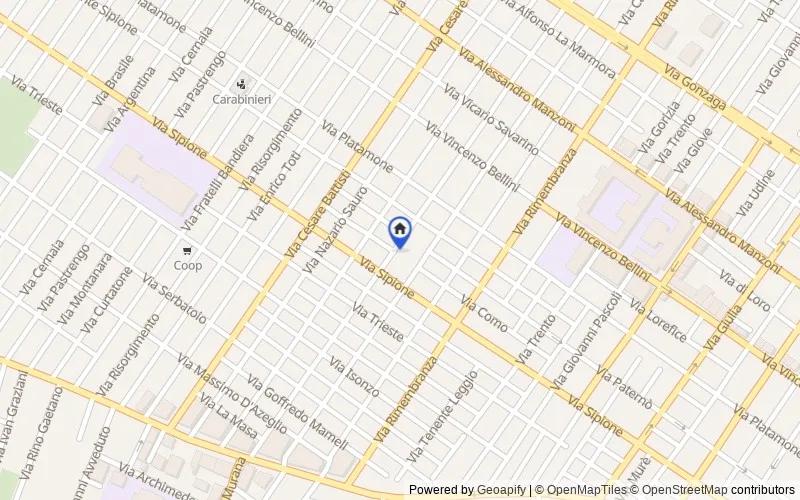 Mapa de la zona: Via Capitano Cultrera, 96019 Rosolini SR, Italia, 96019, Rosolini, Siracusa