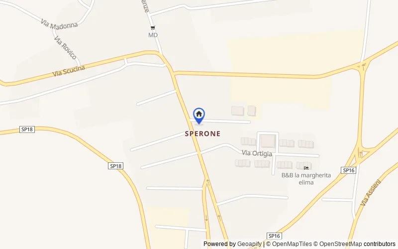 Mappa della zona: Via Scucina, 155/157, 91015 Custonaci TP, Italia, Custonaci, Trapani