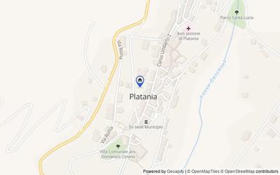 Mappa della zona: Località Rito, 88040, Platania, Catanzaro