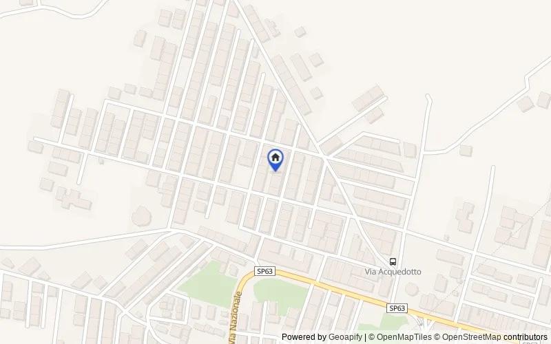 Mappa della zona: ia Martiri di  Marzabotto, 88842, Cutro, Crotone