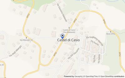 Mappa della zona: Castel di Casio, 40030, Castel di Casio, Bologna