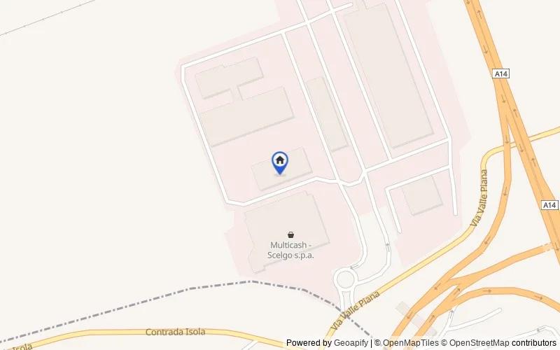 Mappa della zona: Via Valle Piana, 80, 63074 Artigianale Sudovest AP, Italia, Ascoli Piceno