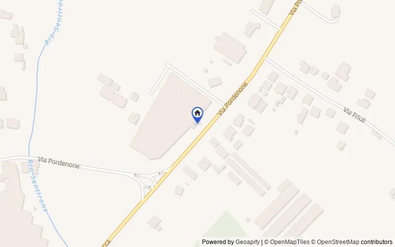 Mappa della zona: Via Pordenone, 47, 33070 Brugnera PN, Italia, Brugnera, Pordenone