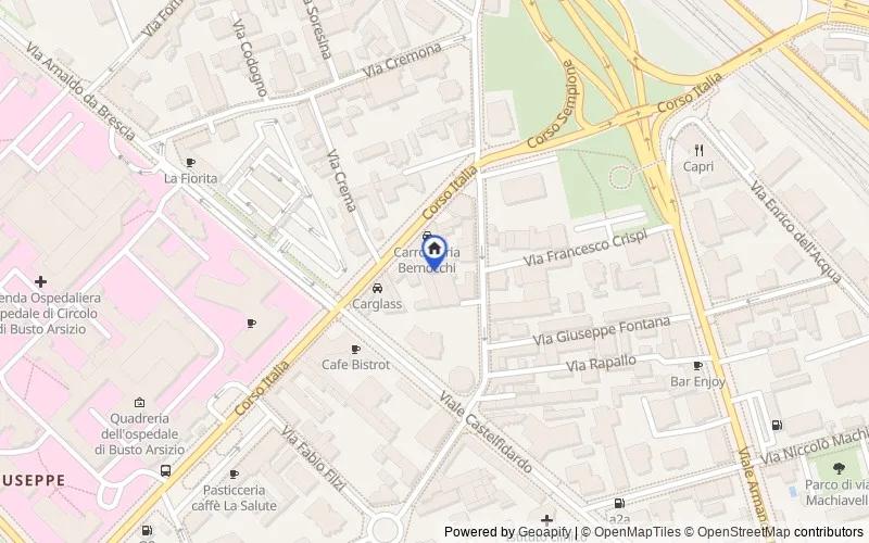 Mappa della zona: Corso Italia, 3, 21052 Busto Arsizio VA, Italia, Busto Arsizio, Varese