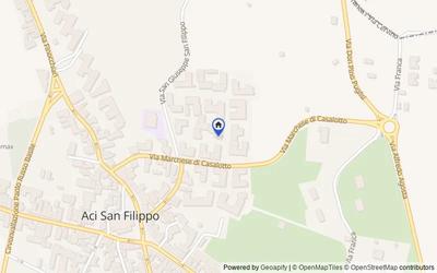 Mappa della zona: Via Marchese di Casalotto, 30, 95022 Aci Catena CT, Italia, 95022, Aci Catena, Catania