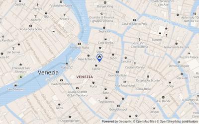 Mappa della zona: Sestiere di San Marco, 4737, Venezia, Venezia