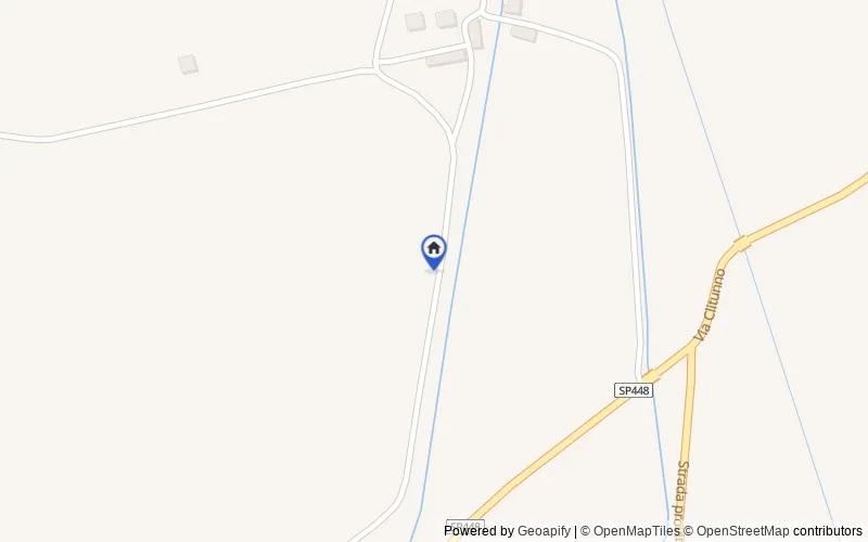 区域地图：localita La Cuccia, 06039 Trevi PG, Italia, Trevi, Perugia