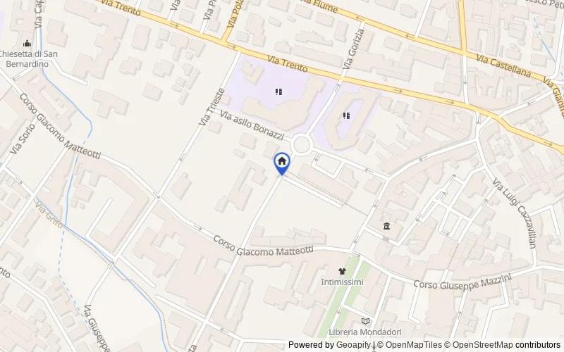 Mappa della zona: Galleria Perazzolo, 36071 Arzignano VI, Italia, 36071, Arzignano, Vicenza