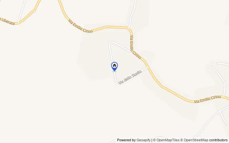 Mappa della zona: Via Stadio, snc, 87046, Montalto Uffugo, Cosenza