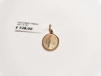 (Lotto n.1799) un ciondolo in oro giallo 18 kt con...