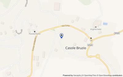 Mappa della zona: ex Casole Bruzio, località Cona, Via Case Sparse, Via San Marco, Casali del Manco, Cosenza