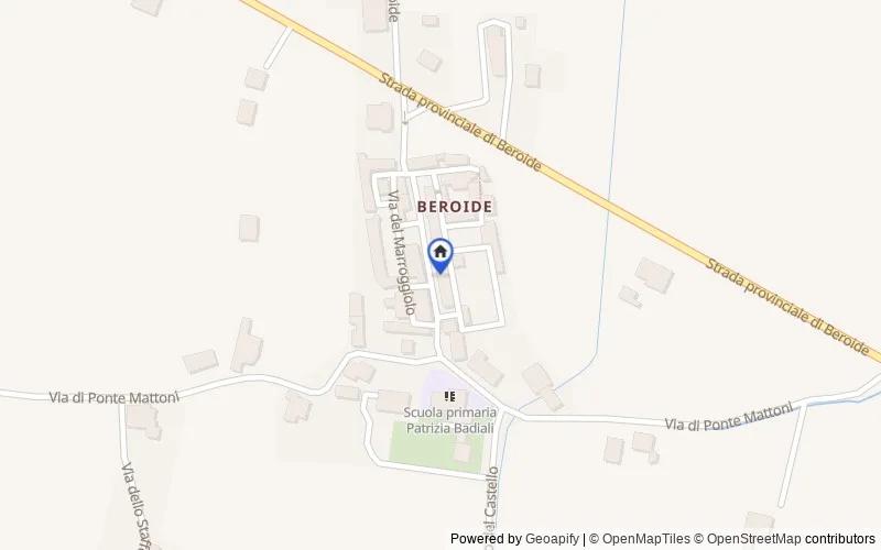 Mappa della zona: Via Ponte Basso, 14, 06049 Beroide PG, Italia, 06049, Spoleto, Perugia