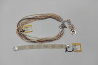 N.1 collana e n.1 bracciale in argento (lotto 417)