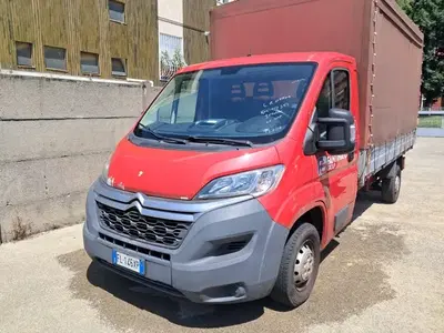 Autocarro Citroen Jumper, cassone a sponde telonato,  tg. FL146XP, anno 2018 - L.G. Effegi Spa