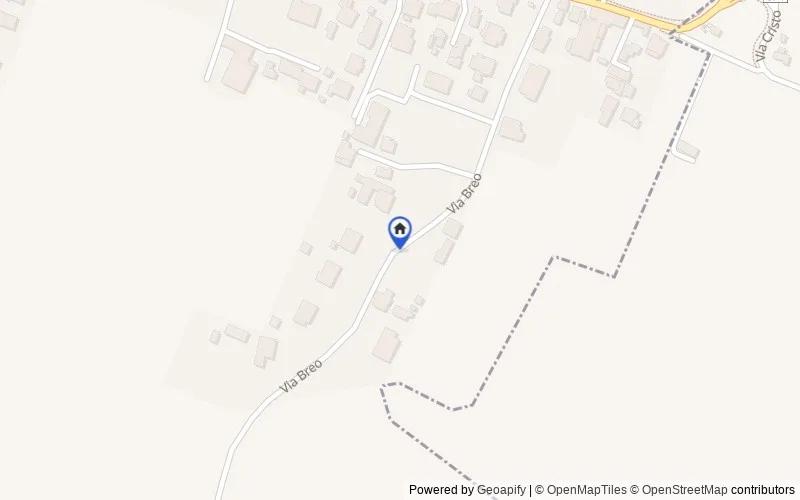 Map of the area: Via Breo, 35020 Campagnola PD, Italia, Brugine, Padova