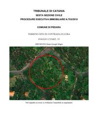 Diritti di piena proprietà per la quota di 1/1 di un...