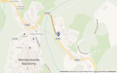 Mappa della zona: SR398, Monterotondo Marittimo GR, Italia, Monterotondo Marittimo, Grosseto