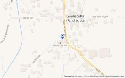 Mappa della zona: Via sentinis, 33030, Varmo, Udine