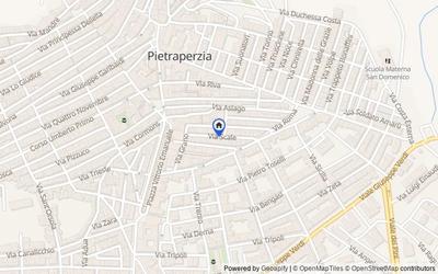 Mappa della zona: Via Scale, 94016 Pietraperzia EN, Italia, 94016, Pietraperzia, Enna