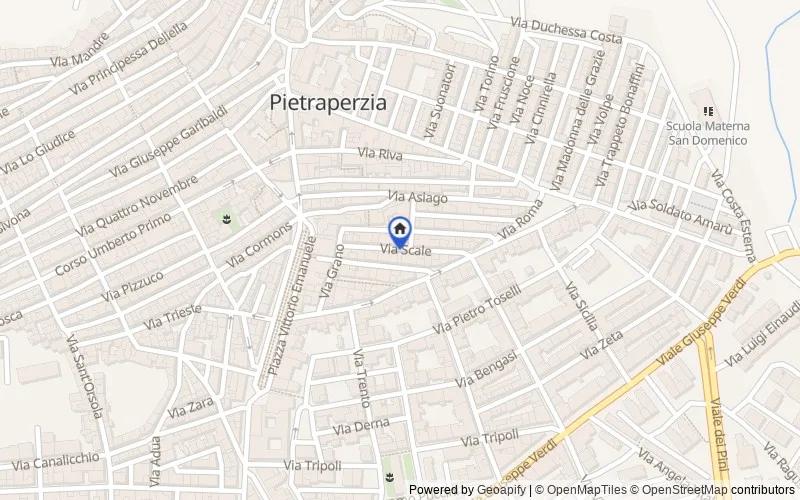 Map of the area: Via Scale, 94016 Pietraperzia EN, Italia, 94016, Pietraperzia, Enna