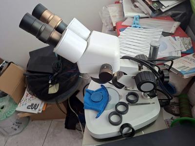 (Lotto n.79) Microscopio Optika privo di targhette identificative