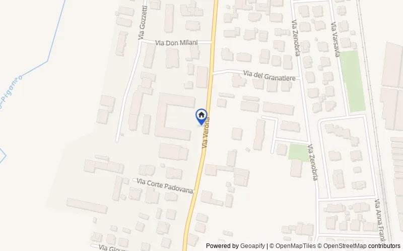 Map of the area: Via Verona, 17B, 37063, Isola della Scala, Verona