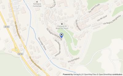 Mappa della zona: Via Regina Margherita, 65022 Bussi Sul Tirino PE, Italia, 65022, Bussi sul Tirino, Pescara