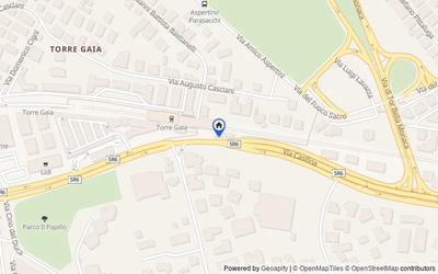 Mappa della zona: Via Casilina, 1883, 00133 Roma RM, Italia, Roma, Roma