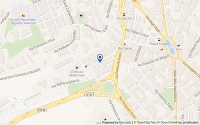Mappa della zona: Via Emilio Capizzano 22, 87100, Cosenza, Cosenza