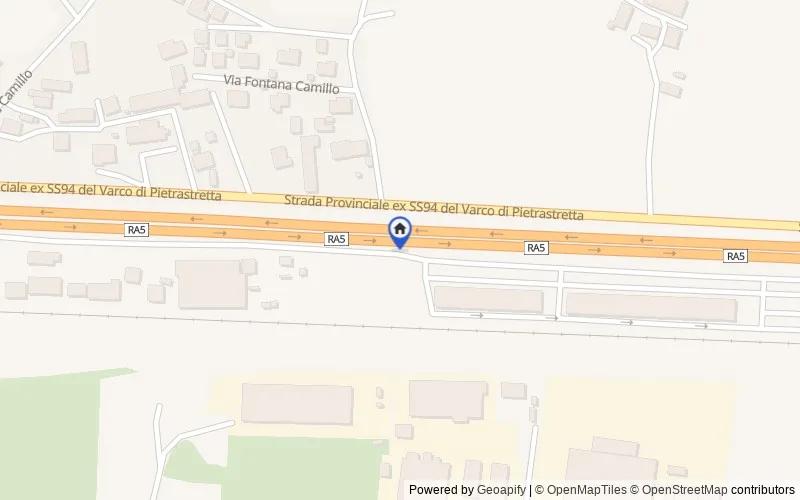 Mappa della zona: V. Scalo Ferroviario, 85050 Zona Industriale PZ, Italia, 85050, Tito, Potenza