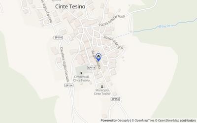 Mappa della zona: Via del Moléta,, 38050, Cinte Tesino, Trento