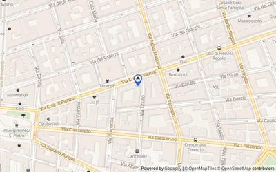Mappa della zona: Via Tibullo, 10, 00193 Roma RM, Italia, Roma, Roma