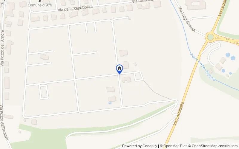 Mappa della zona: Via Campagna snc, 37010 Affi VR, Italia, 37010, Affi, Verona
