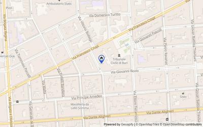 Mappa della zona: via Saverio Costantino, 28, Bari, Bari