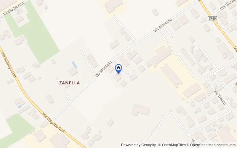 Mappa della zona: Vicolo Montello, 6, 31050 Ponzano TV, Italia, 31050, Ponzano Veneto, Treviso