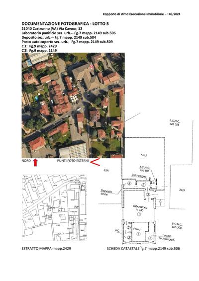 LOTTO 5 (A1+A2+A3+A4)A1 Laboratorio di panificazione A2 DepositoA3 Posto...