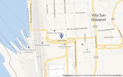 Mappa della zona: Viale Italia, 52, 89018, Villa San Giovanni, Reggio di Calabria