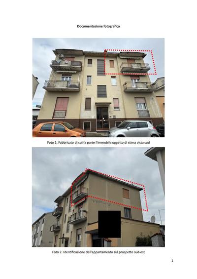 Abitazione di tipo economico al piano secondo di una palazzina a tre piani fuori terra con annessa cantina al piano seminterrato. L’appartamento è composto da ingresso, soggiorno, piccola cucina, due camere, bagno; entrambe le camere sono dotate di balcone.