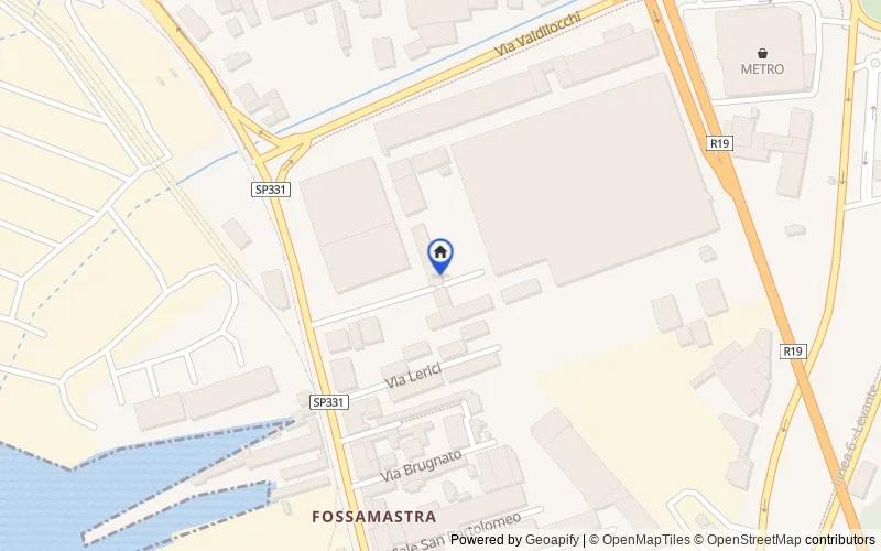 区域地图：Viale S. Bartolomeo, 629, 19126 La Spezia SP, Italia, 19126, La Spezia, La Spezia
