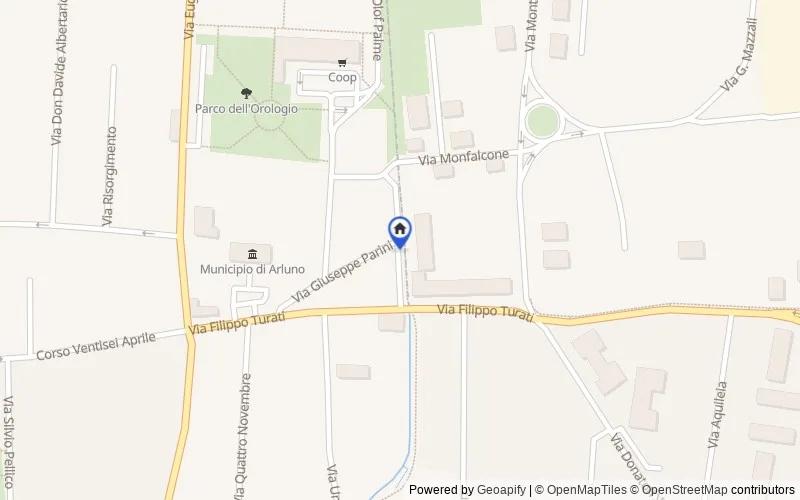 区域地图：Via del Carso, 2/4 6, 20004 Arluno MI, Italia, 20004, Arluno, Milano