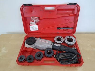 Filiera marca ROTHENBERGER modello SUPERTRONIC 2000 matricola 12050095 completa di custodia rigida ed accessori
